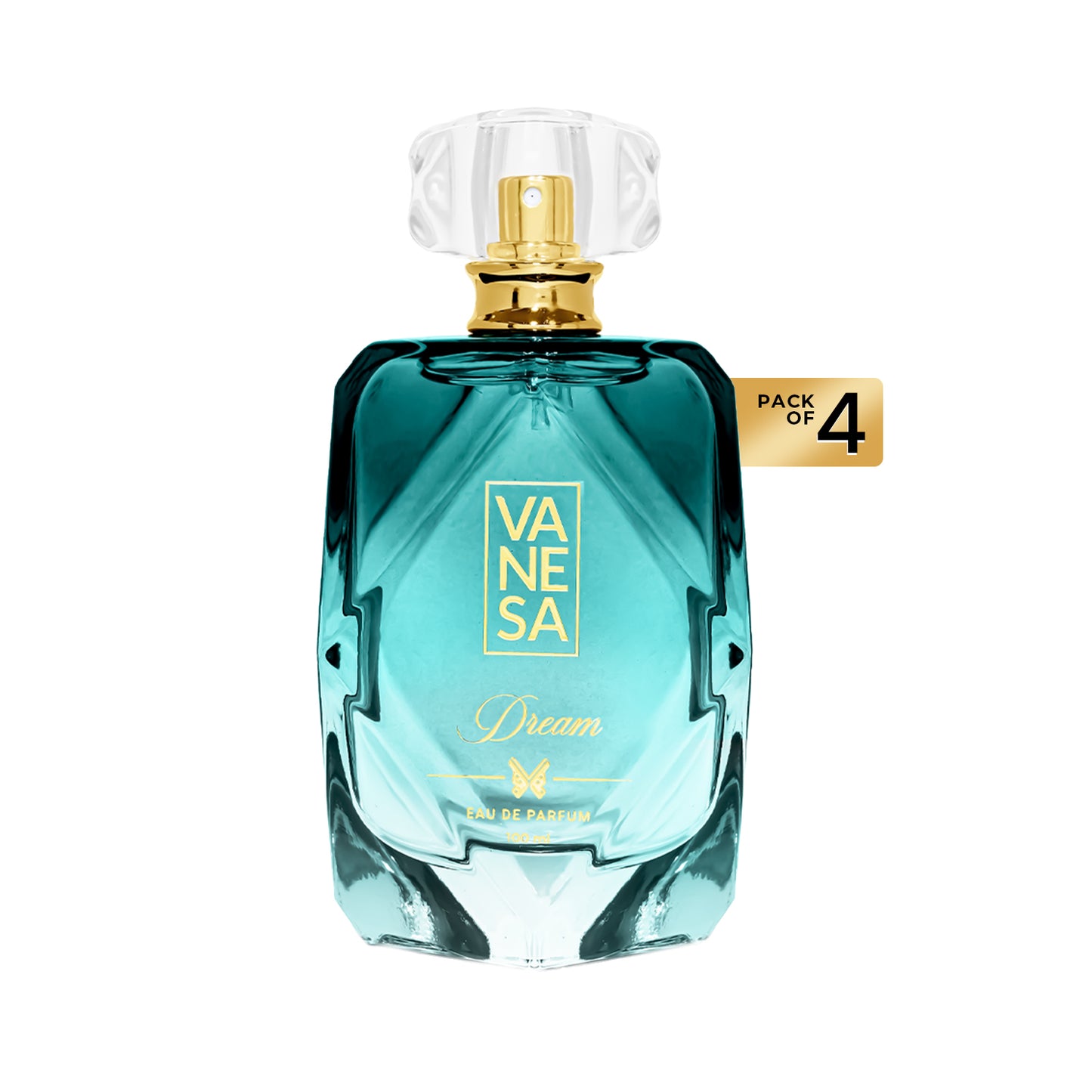 Vanesa Pack of 4 Dream Parfume - 100ml Each