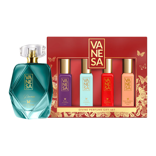Vanesa Dream Perfume 100ml + Divine Gift Set 20mlx4