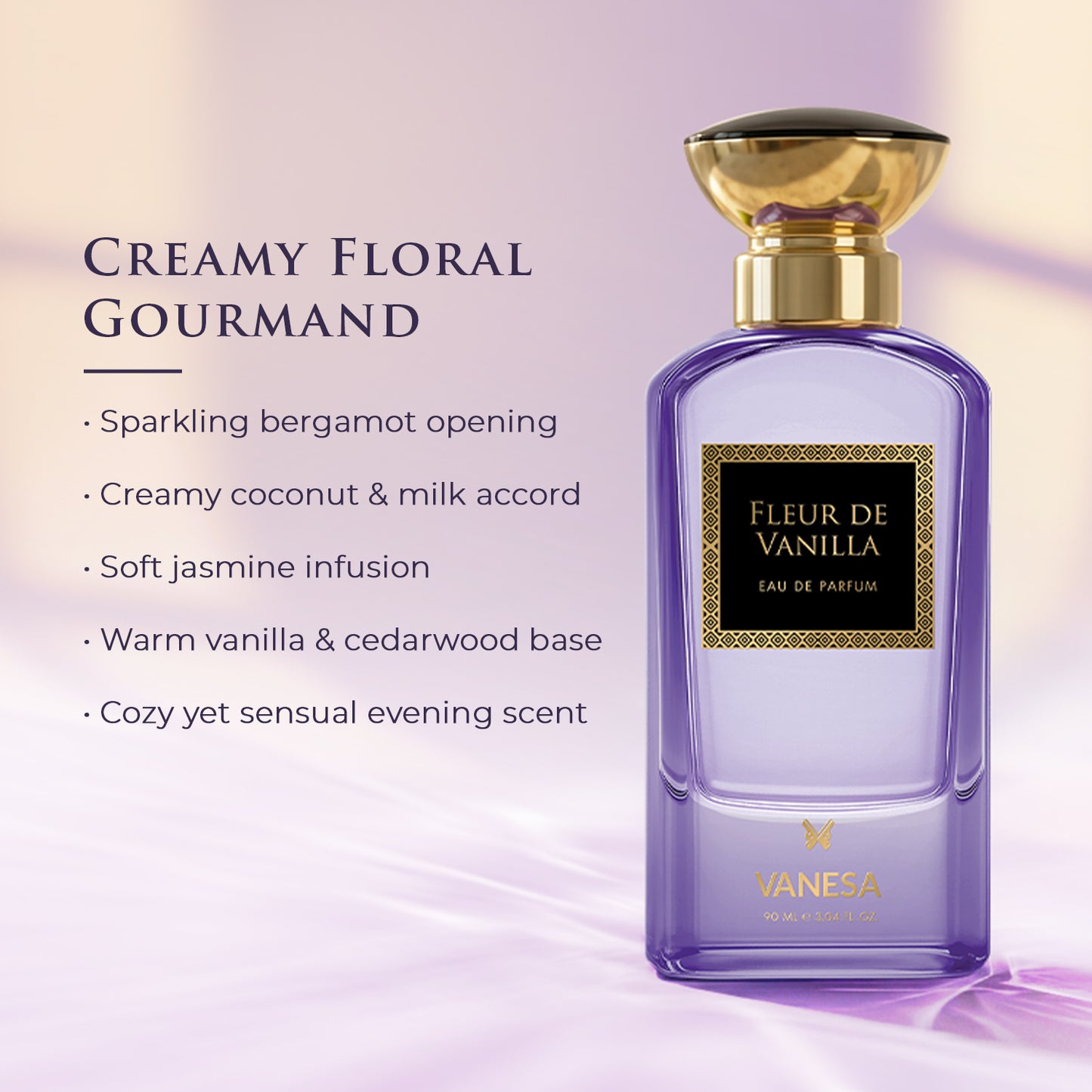 Fleur De Vanilla Eau De Parfum 90ml