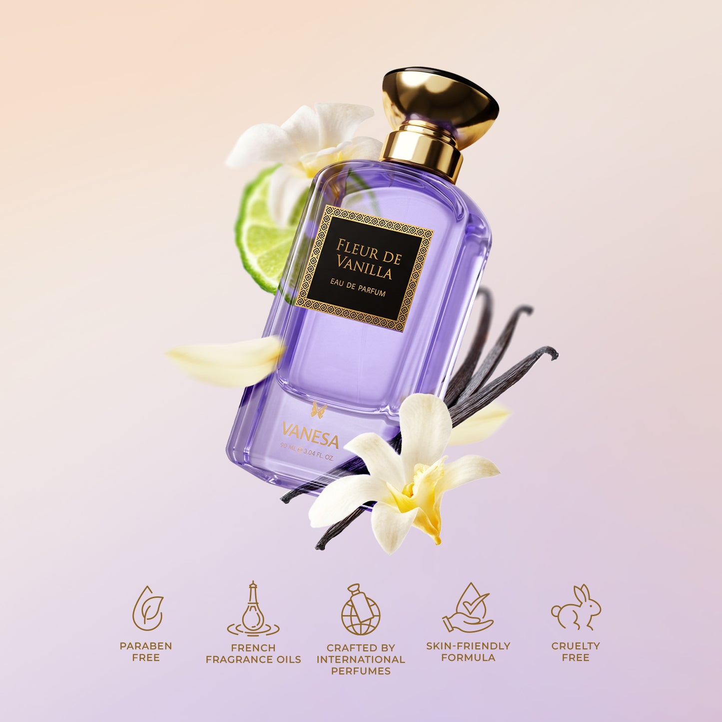 Fleur De Vanilla Eau De Parfum 90ml