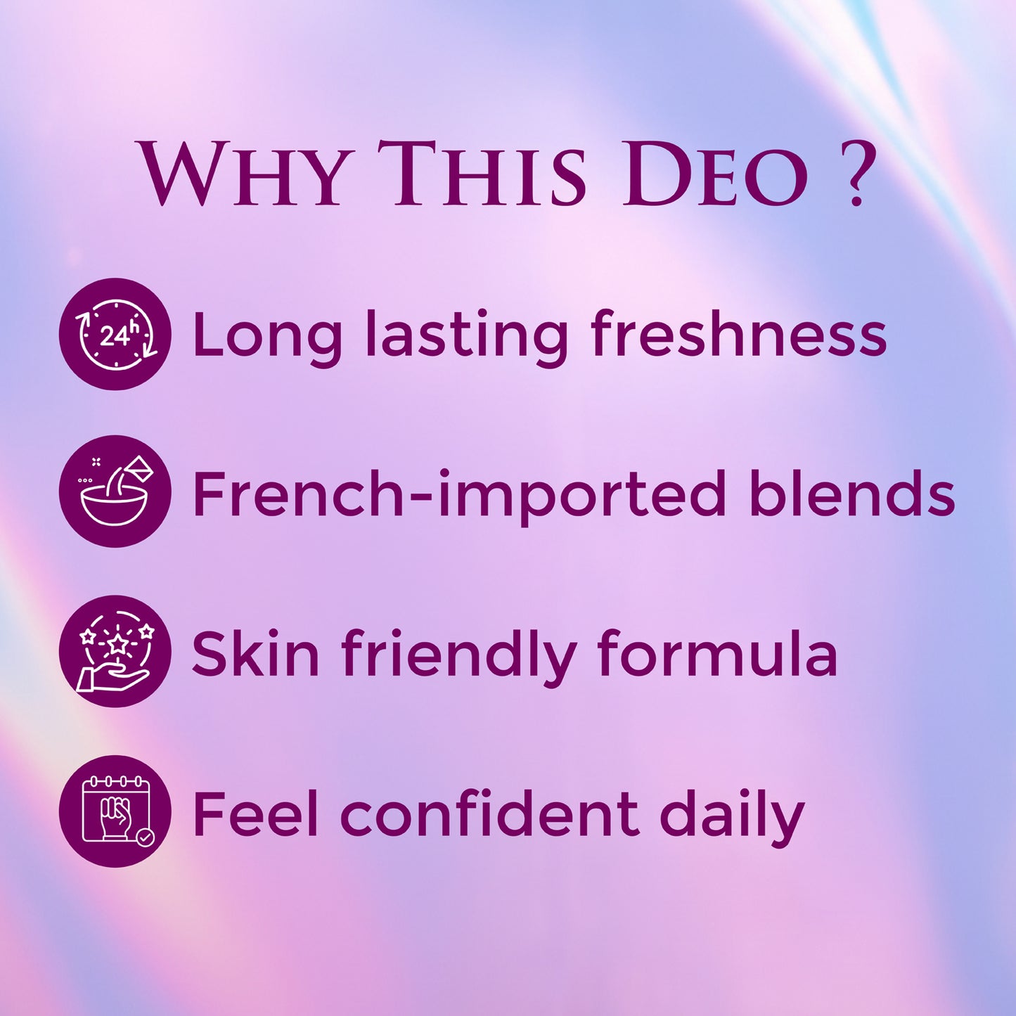 Babe Deo 150ml - Why this Deo?