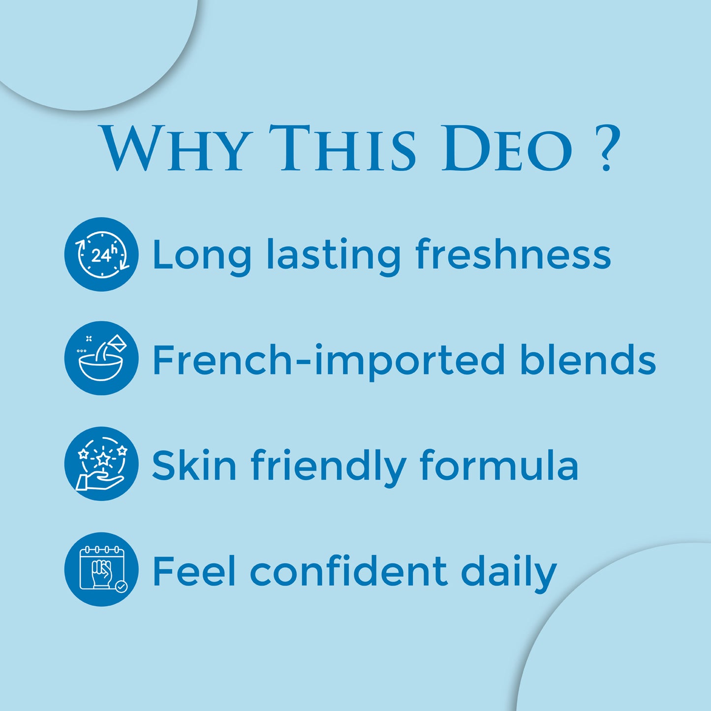 Celeb Deo 150ml - Why this Deo?