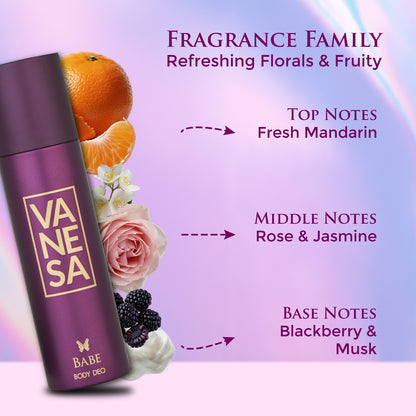 Babe Deo 150ml - Fragrance Notes