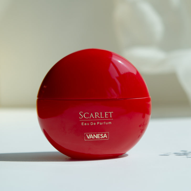 Vanesa Scarlet Eau De Parfum,60 ml + Smokey Eye Kajal, Jet black 0.3 g | Perfume + Kajal Combo | For Women