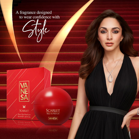 Vanesa Pack of 5 Scarlet Perfume - 50ml Each