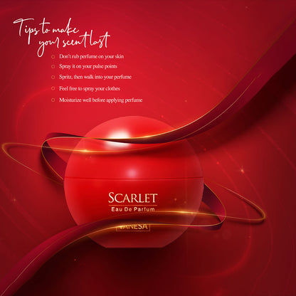 Vanesa Pack of 5 Scarlet Perfume - 50ml Each
