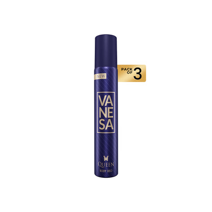 Vanesa Pack of 3 Queen Nano Deo - 30ml Each