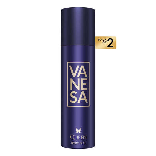 Pack of 2 Queen Body Deodorant - 150ml Each