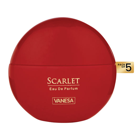 Vanesa Pack of 5 Scarlet Perfume - 50ml Each