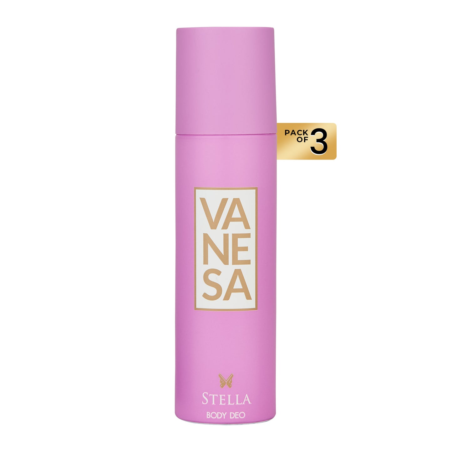 Vanesa Pack of 3 Stella Body Deodorant - 150ml Each