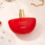 Vanesa Scarlet Eau De Parfum | Long Lasting Fragrance Perfume | Skin Friendly  | For Women | 50 ml each | Pack of 2 |  Free Body Wash 200 ml