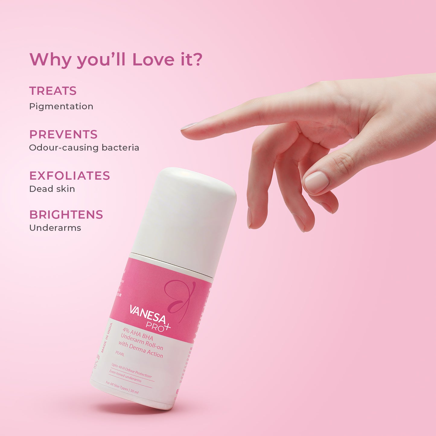 Body Roll-On Pearl 50ml