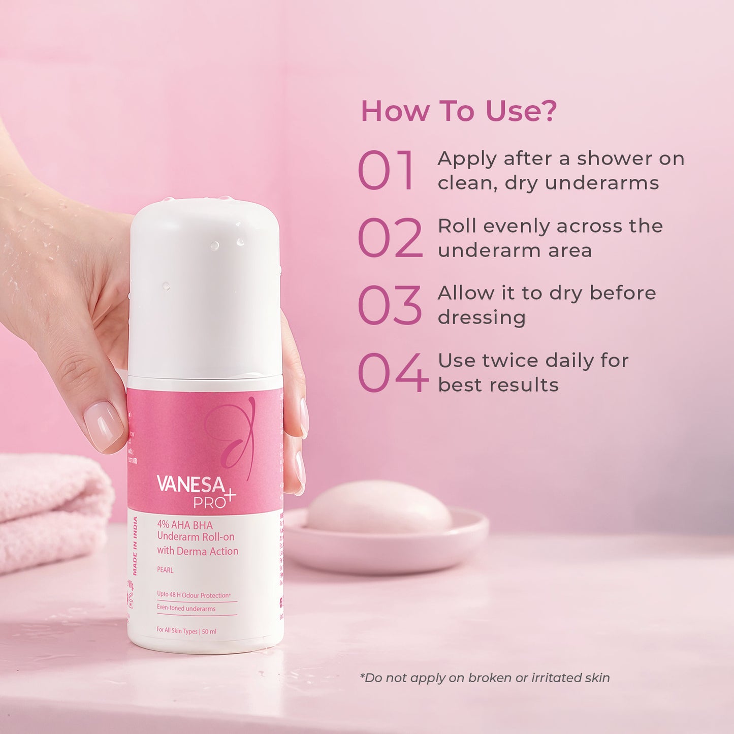 Body Roll-On Pearl 50ml