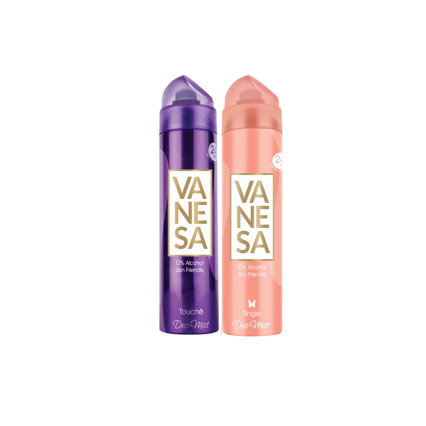 Vanesa Pack of 2 Deo Mists (Touche+ Tingle) - 150ml Each