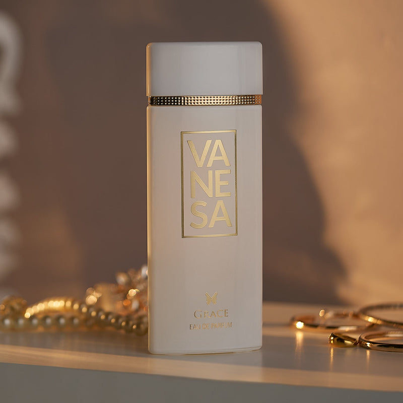 Vanesa Grace Eau De Parfum | Long Lasting Fragrance Perfume | Skin Friendly  | For Women | 60 ml each | Pack of 2 |  Free Body Wash 200 ml