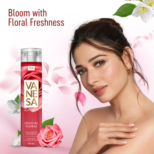 Vanesa Sensual Floral Body Wash | 200 ml