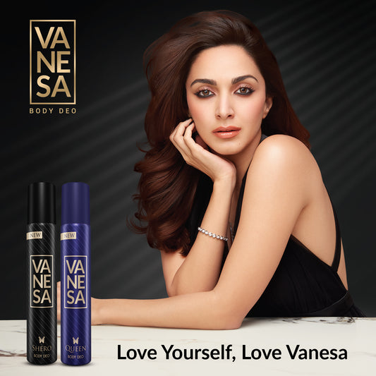 Vanesa Pack of 2 Nano Deos (Shero + Queen) - 30ml Each