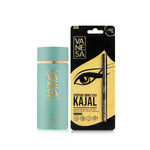Vanesa Caper Eau De Parfum,60 ml + Smokey Eye Kajal, Jet black 0.3 g | Perfume + Kajal Combo | For Women
