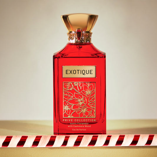 Exotique Prive Collection | Iconic Floramber with Cashmere Wood Eau De Parfum | 100ml