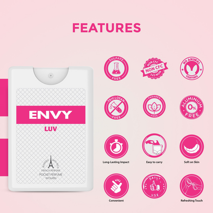 Pocket Perfume Luv 18ml ENVY