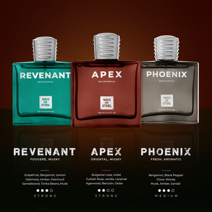Apex Perfume 100ml - Man of Steel