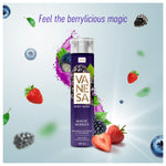 Vanesa Magic Berries Body Wash with Blueberry, Raspberry & Strawberry | Made with Natural Extracts | With Glycerin | For Fresh Glowing Skin | For Women | 200 ml