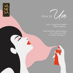 Vanesa Shero Body Deodorant |  Long Lasting Freshness | Skin Friendly | For Women | 150 ml