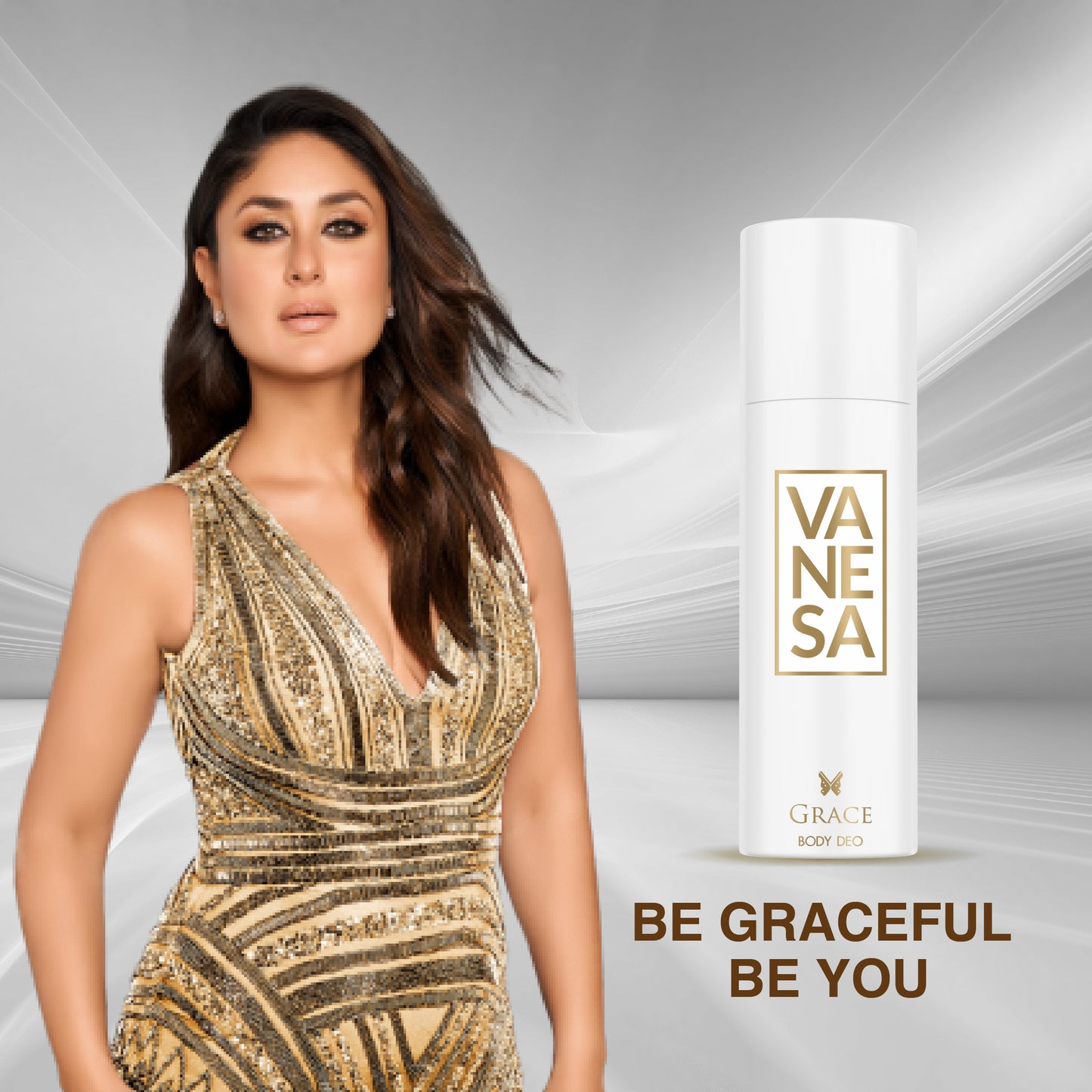 Vanesa Grace Body Deodorant 150 ml Pack of 8