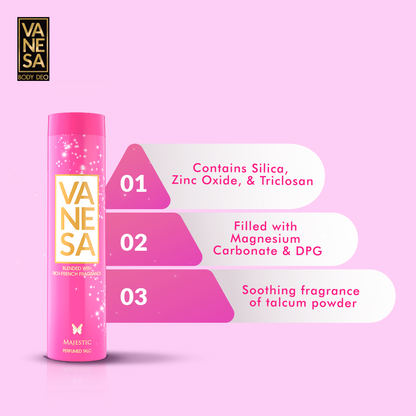 Vanesa Majestic Perfumed Talc 300g