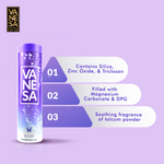 Vanesa Escape Perfumed Talc | Rich French Fragrance | Body Talc | 100 g | For Women