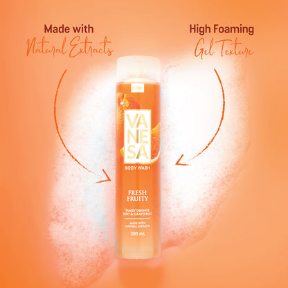 Vanesa Fresh Fruity Body Wash | 200 ml