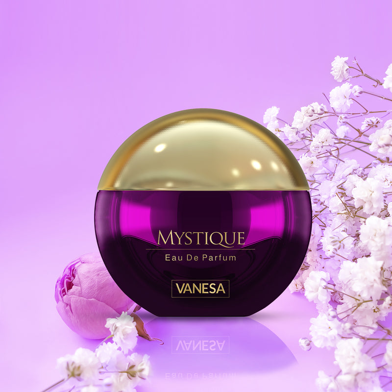 Vanesa Mystique Eau De Parfum | Long Lasting Fragrance Perfume | Skin Friendly  | For Women | 50 ml